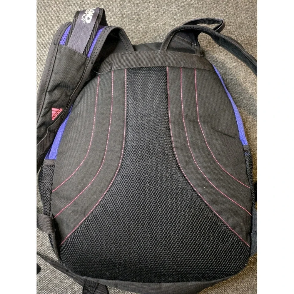 Adidas Load Sprint Backpack Laptop School Sports Travel Hiking Black-Pink-Purple